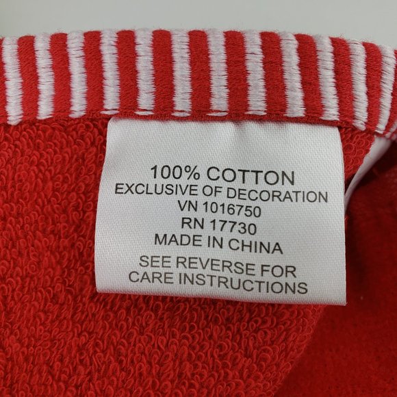 Set of 2 Bah Humbug Christmas Hand Dish Towels NWT - Picture 4 of 6